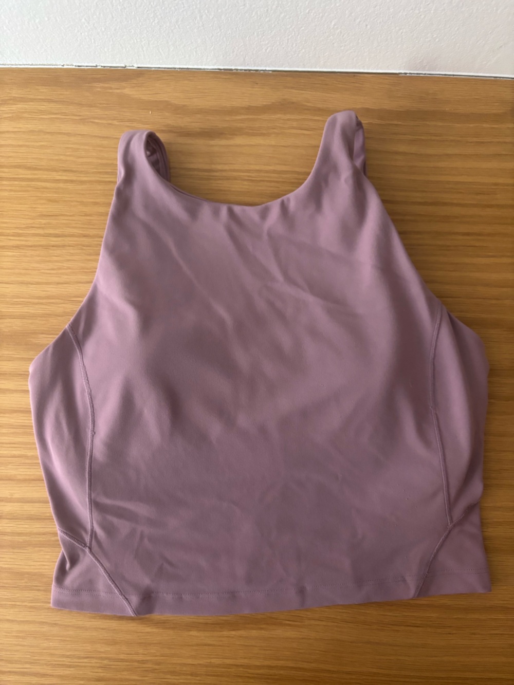 Lululemon Align High Neck Tank Top in Lavender Lux Size 8